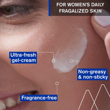 Uriage Cica-Daily Repairing Gel Face Cream Rejuvenates Skin Centella Asiatica Hyaluronic Acid Cu-Zn
