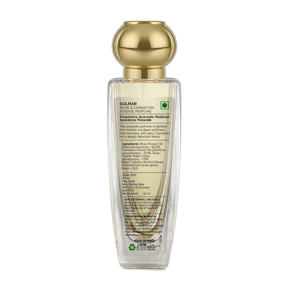 Forest Essentials Intense Perfume Rose & Carnation - Long Lasting Luxury Perfume For Her