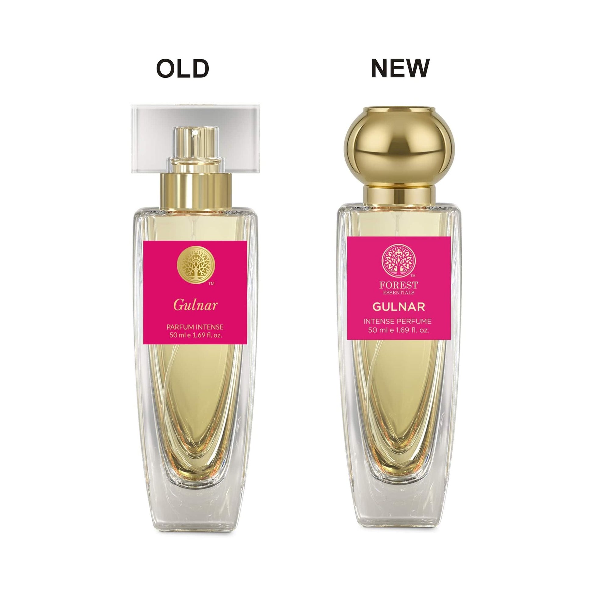 Forest Essentials Intense Perfume Rose & Carnation - Long Lasting Luxury Perfume For Her