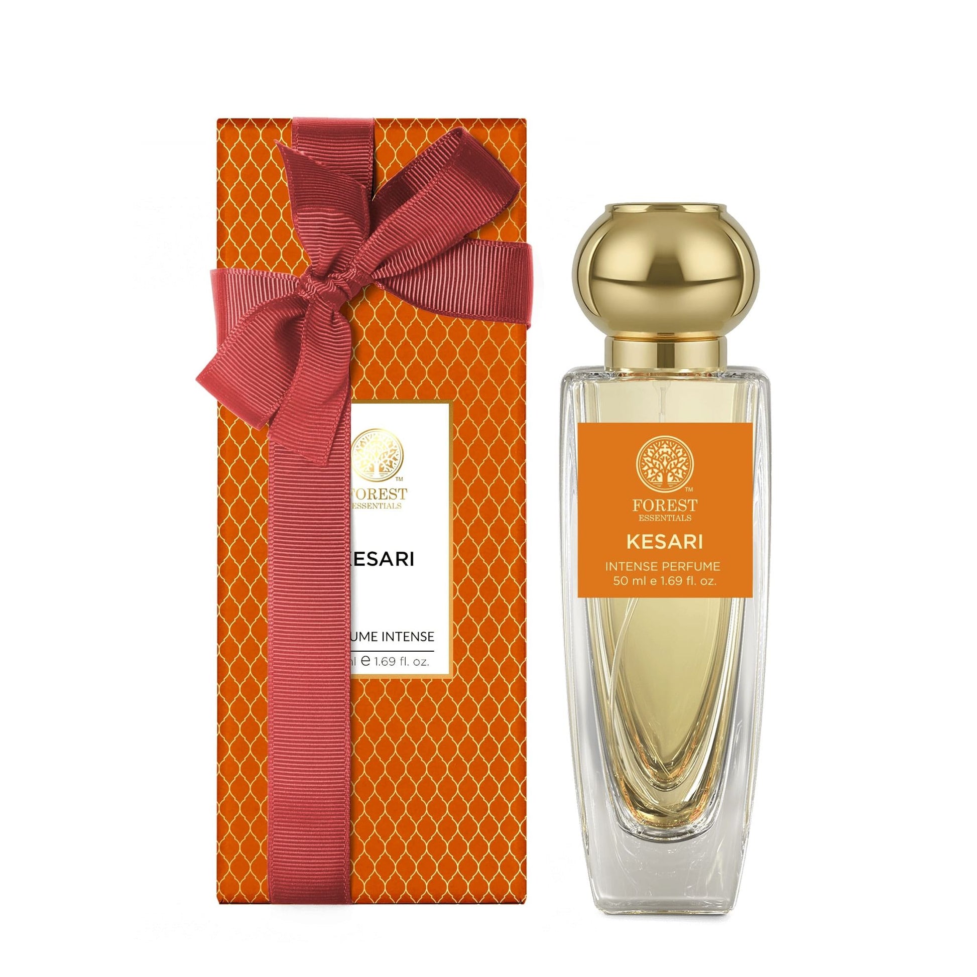 Forest Essentials Intense Perfume Lime Saffron Oudh - Long Lasting Luxury Perfume For Her