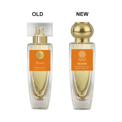 Forest Essentials Intense Perfume Lime Saffron Oudh - Long Lasting Luxury Perfume For Her