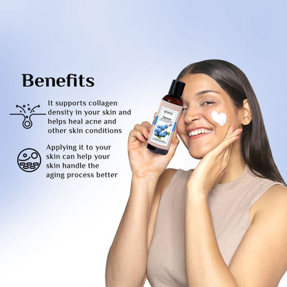 Richfeel Gentle Face Cleanser for Dry to Normal, Sensitive Skin - Hydrating, Removes Dirt & Makeup