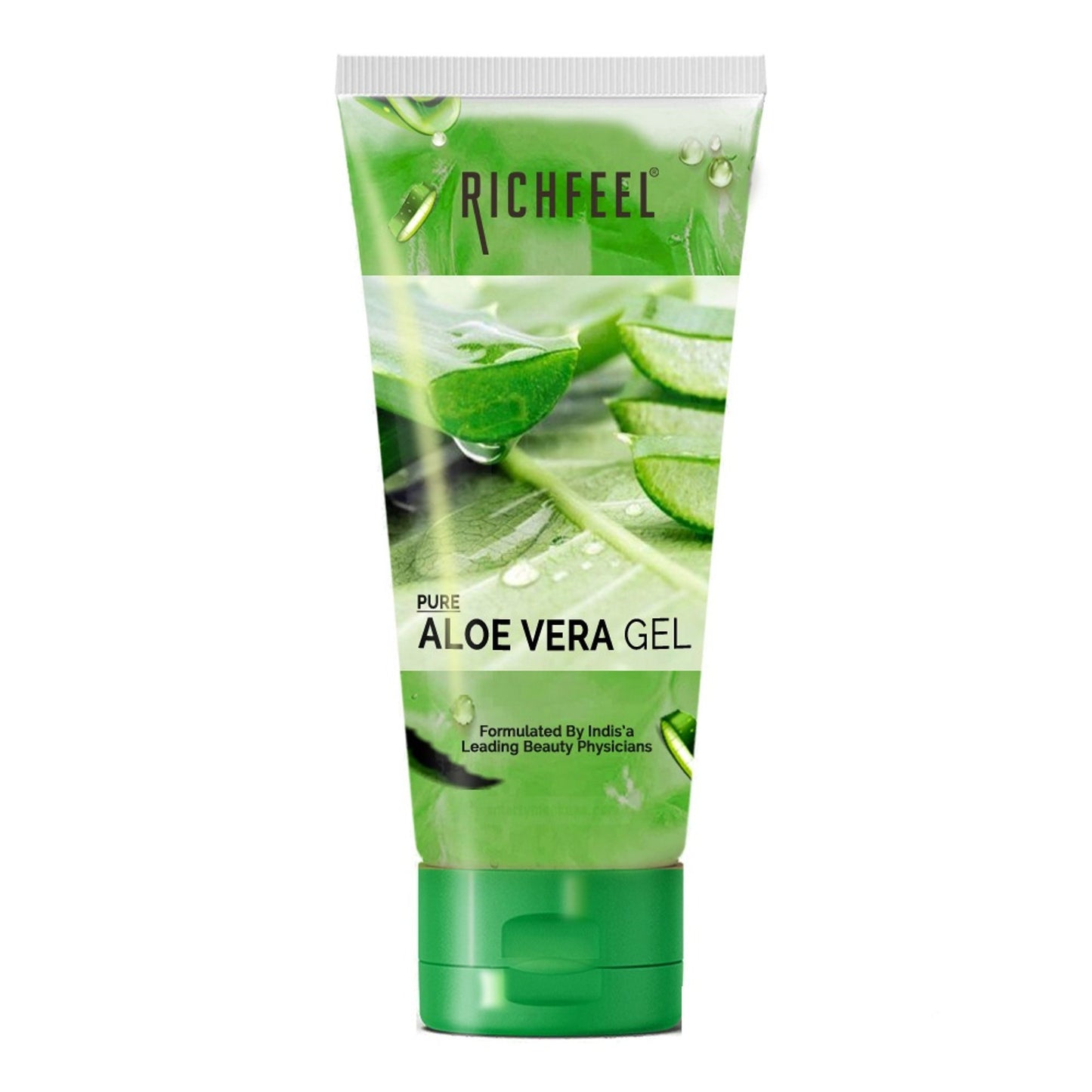 Richfeel Pure Aloe Vera Gel for Face, Skin & Hair , Ultimate Glow Gel for Men & Women