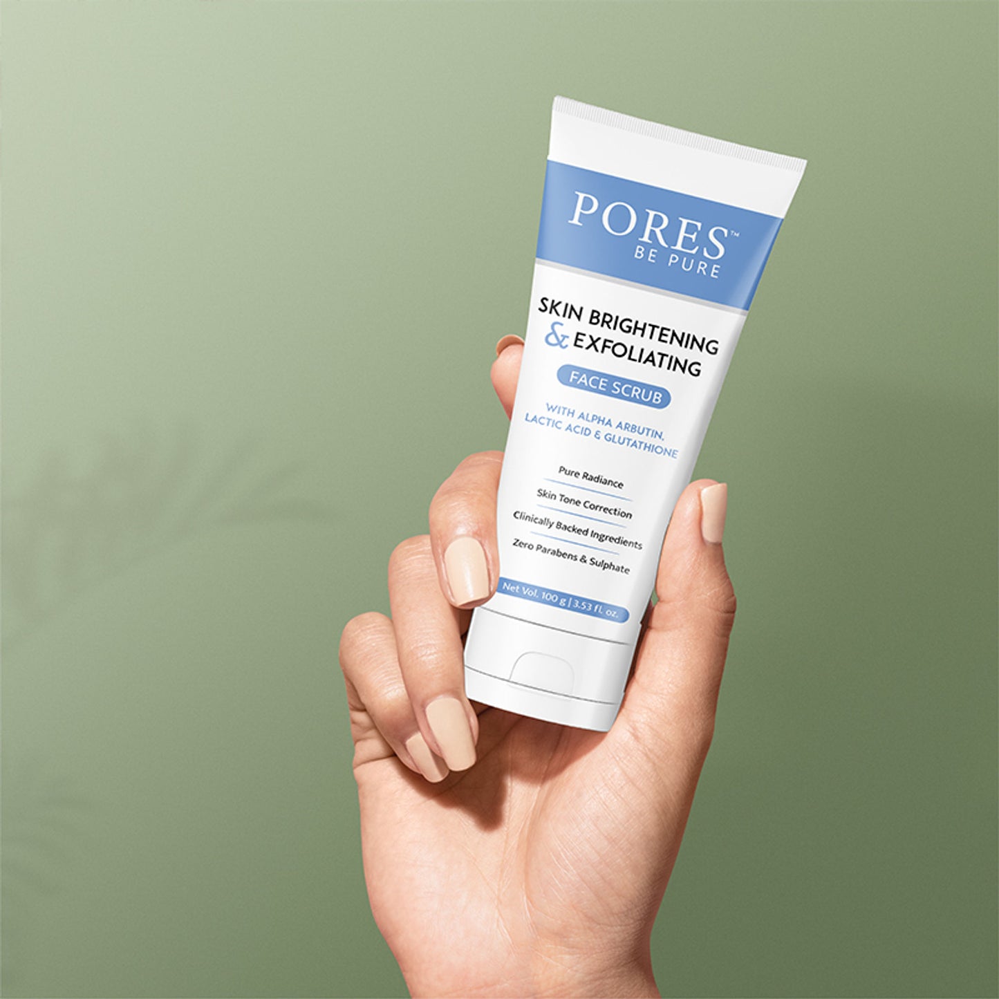 Pores Be Pure Skin Brightening & Exfoliating Face Scrub