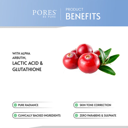 Pores Be Pure Skin Brightening & Exfoliating Face Scrub