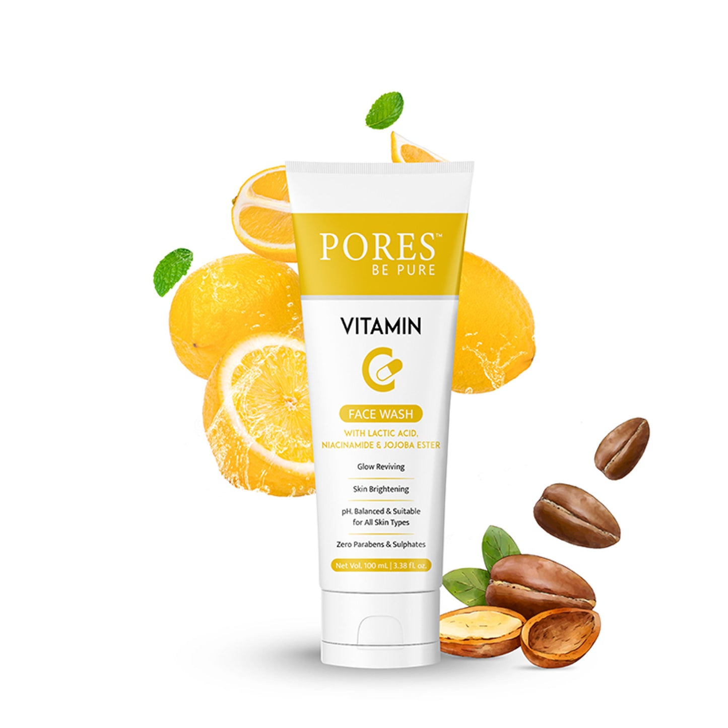 Pores Be Pure Vitamin C Face Wash For Dark Spot