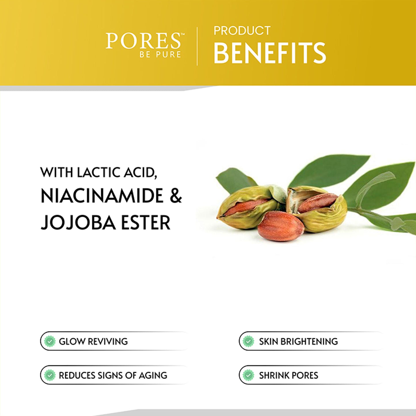 Pores Be Pure Vitamin C Face Wash For Dark Spot