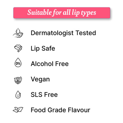 ALANNA Lip Wash brightening lip cleanser for dark, dry, pigmented lips, featuring a sleek tube with a gentle applicator.