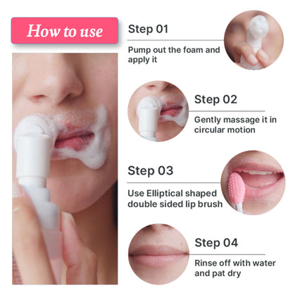 ALANNA Lip Wash brightening lip cleanser for dark, dry, pigmented lips, featuring a gentle formula for women.