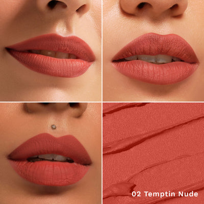 Pilgrim The Spanish Collection Matte Me Up Lip Crayon - 02 Temptin Nude