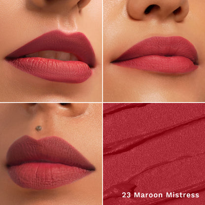 Pilgrim The Spanish Collection Matte Me Up Lip Crayon - 23 Maroon Mistress