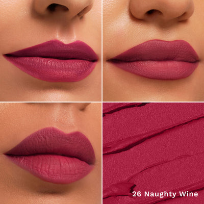 Pilgrim The Spanish Collection Matte Me Up Lip Crayon - 26 Naughty Wine