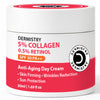 DERMISTRY Anti Ageing Collagen Retinol SPF 30 Moisturizer Day Face Cream For Aging Wrinkles Repair