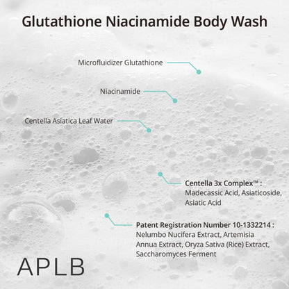 APLB Glutathione Niacinamide Body Wash
