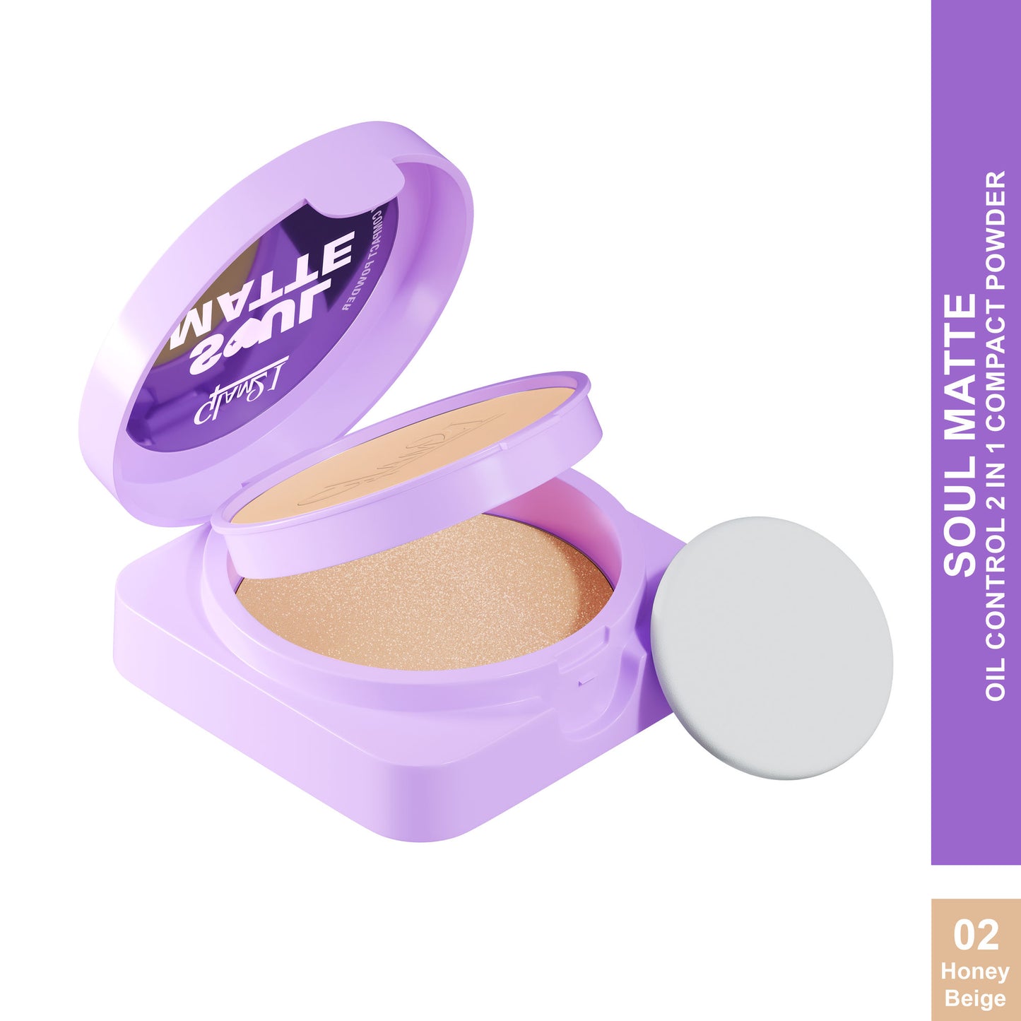 GLAM21 Soul Matte Compact - Honey Beige