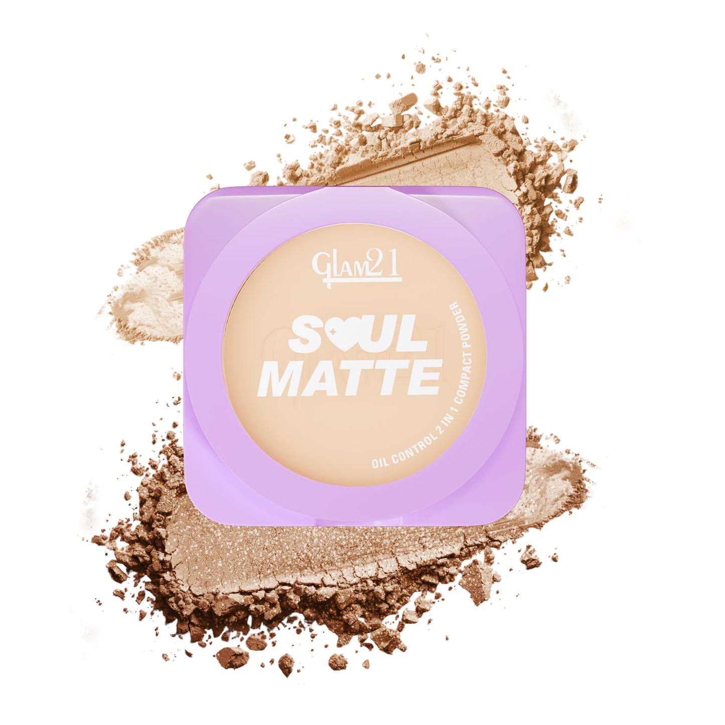 GLAM21 Soul Matte Compact - Caramel Glow