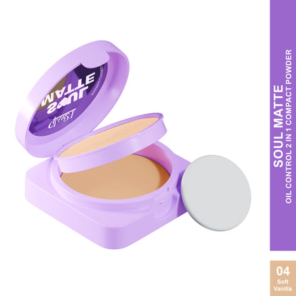 GLAM21 Soul Matte Compact - Soft Vanilla