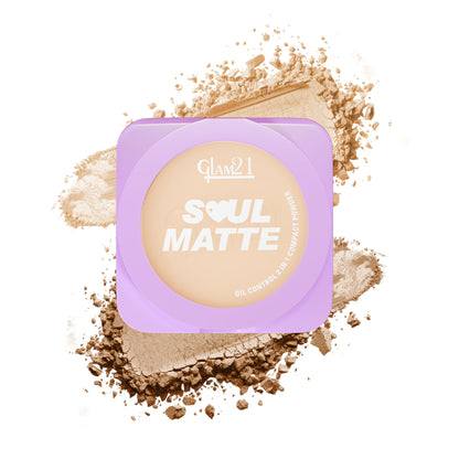 GLAM21 Soul Matte Compact - Soft Vanilla