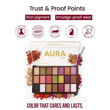 Coloressence Aura Eyeshadow Palette - Ae-2