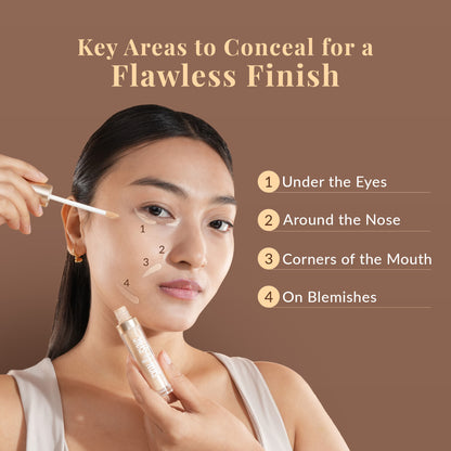 Olivia Skin Sync Liquid Concealer - Sunshine Beige 02