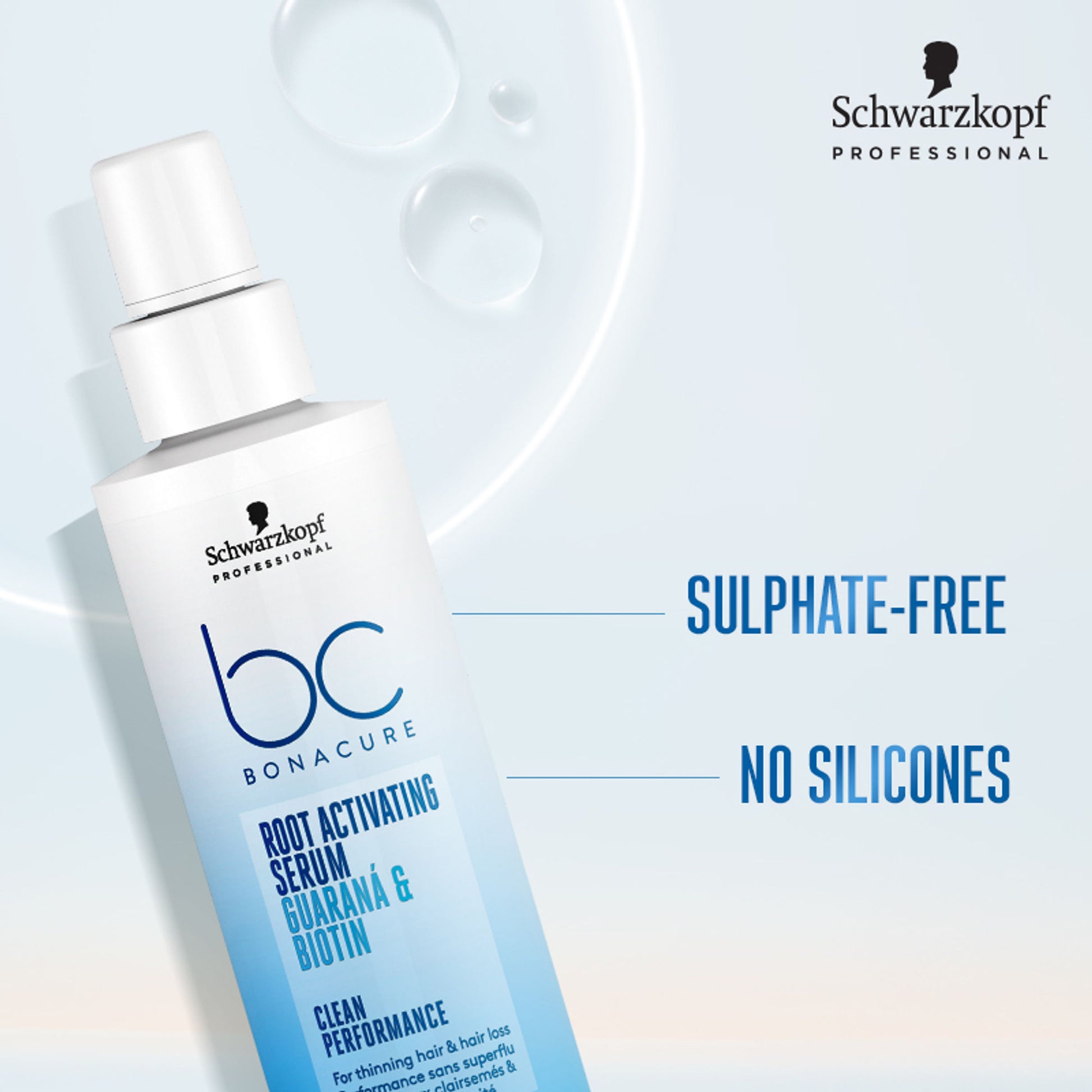 Schwarzkopf Professional Bonacure Root Activating Serum For Thinning Hair| Biotin & Guarana
