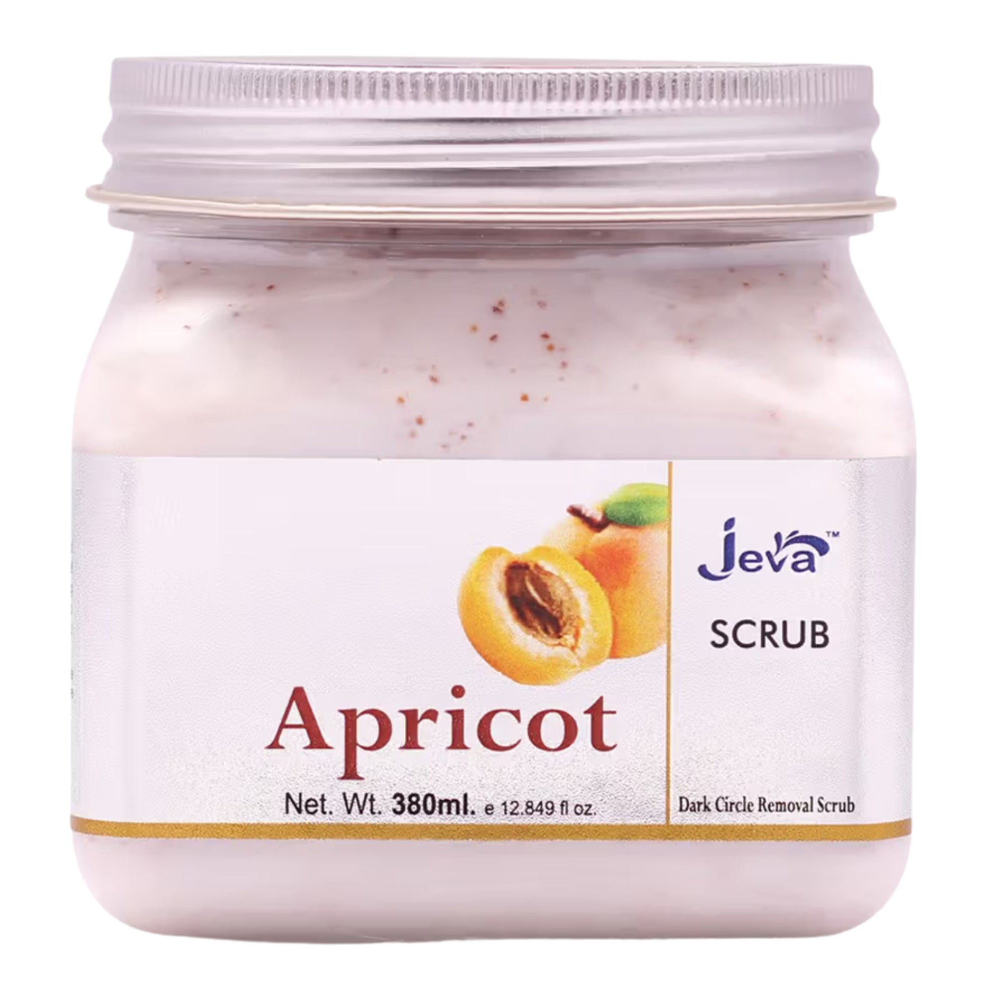 Jeva Apricot Body Scrub - Exfoliating & Dark Spot Reducing Gel for Radiant Skin