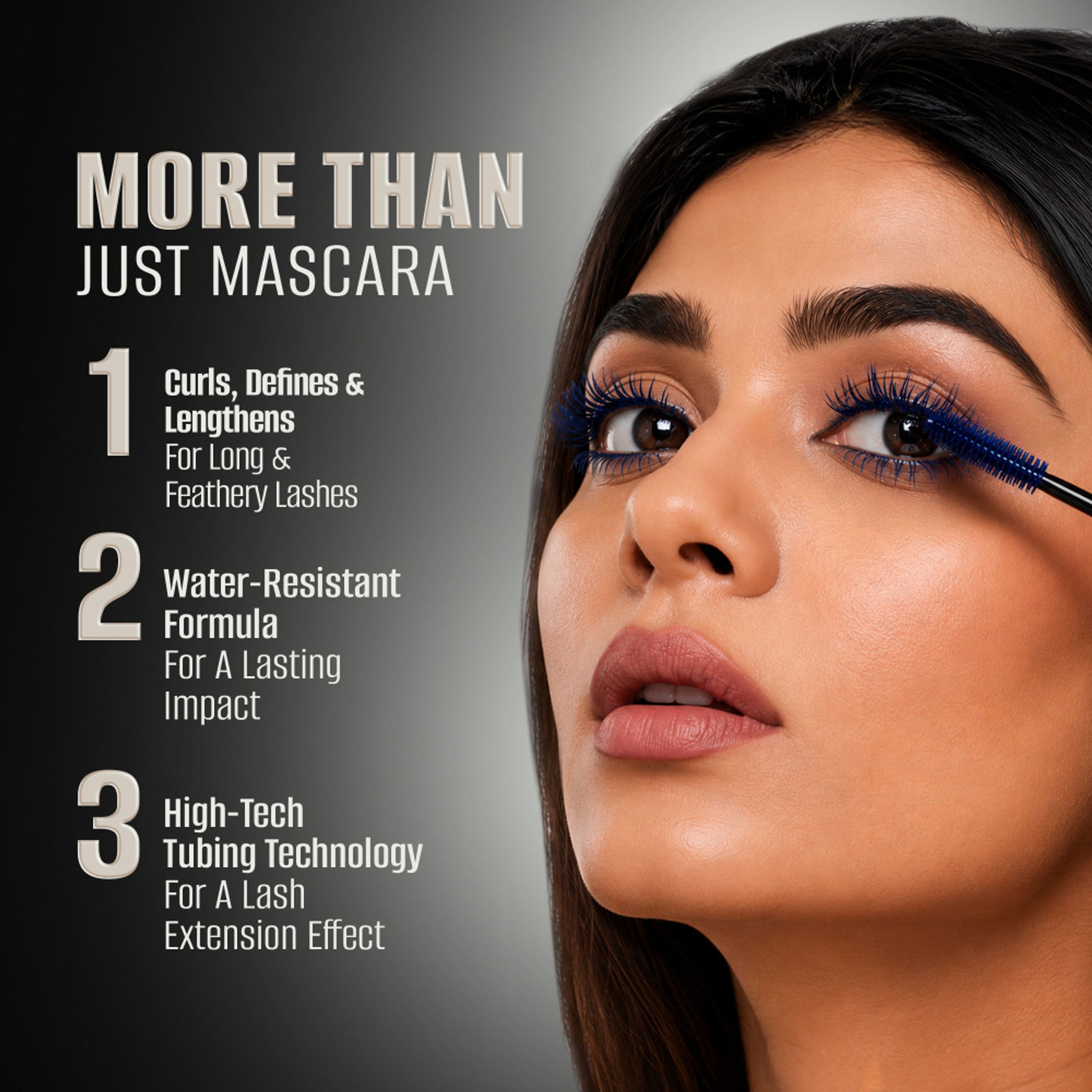 Swiss Beauty Select Game Changer Tubing Mascara - Black