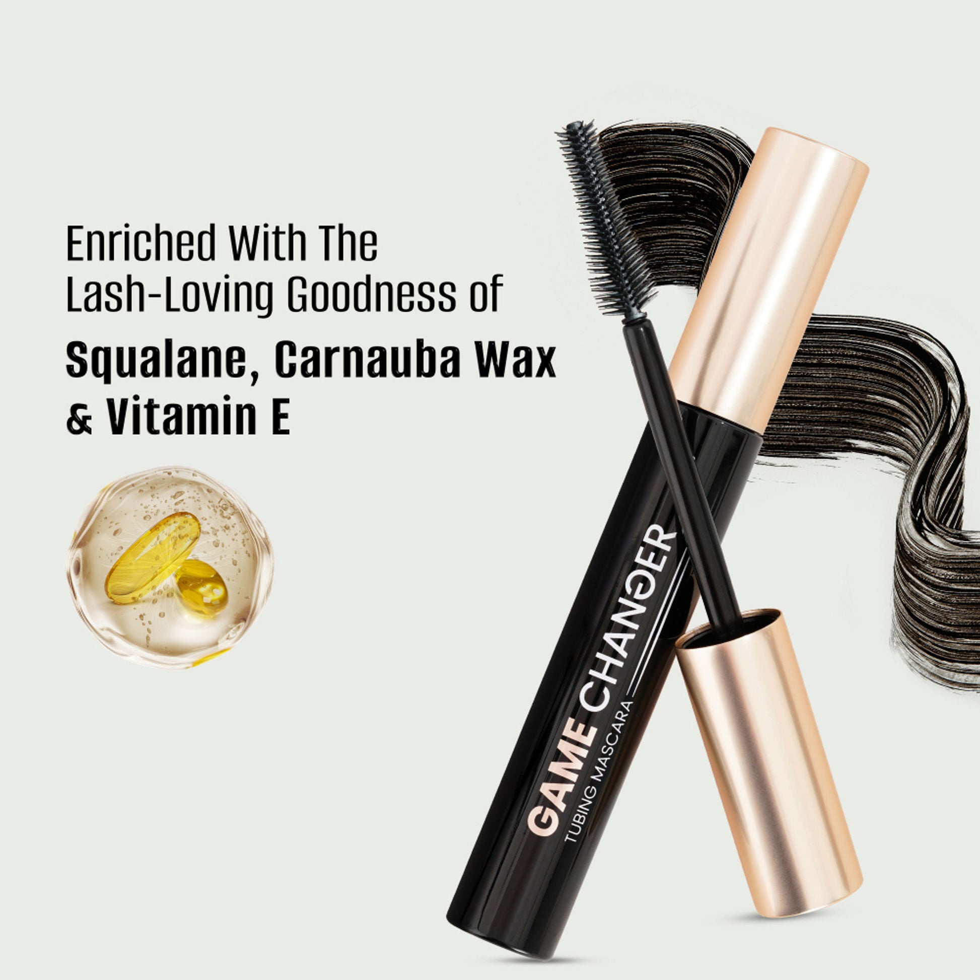 Swiss Beauty Select Game Changer Tubing Mascara - Black