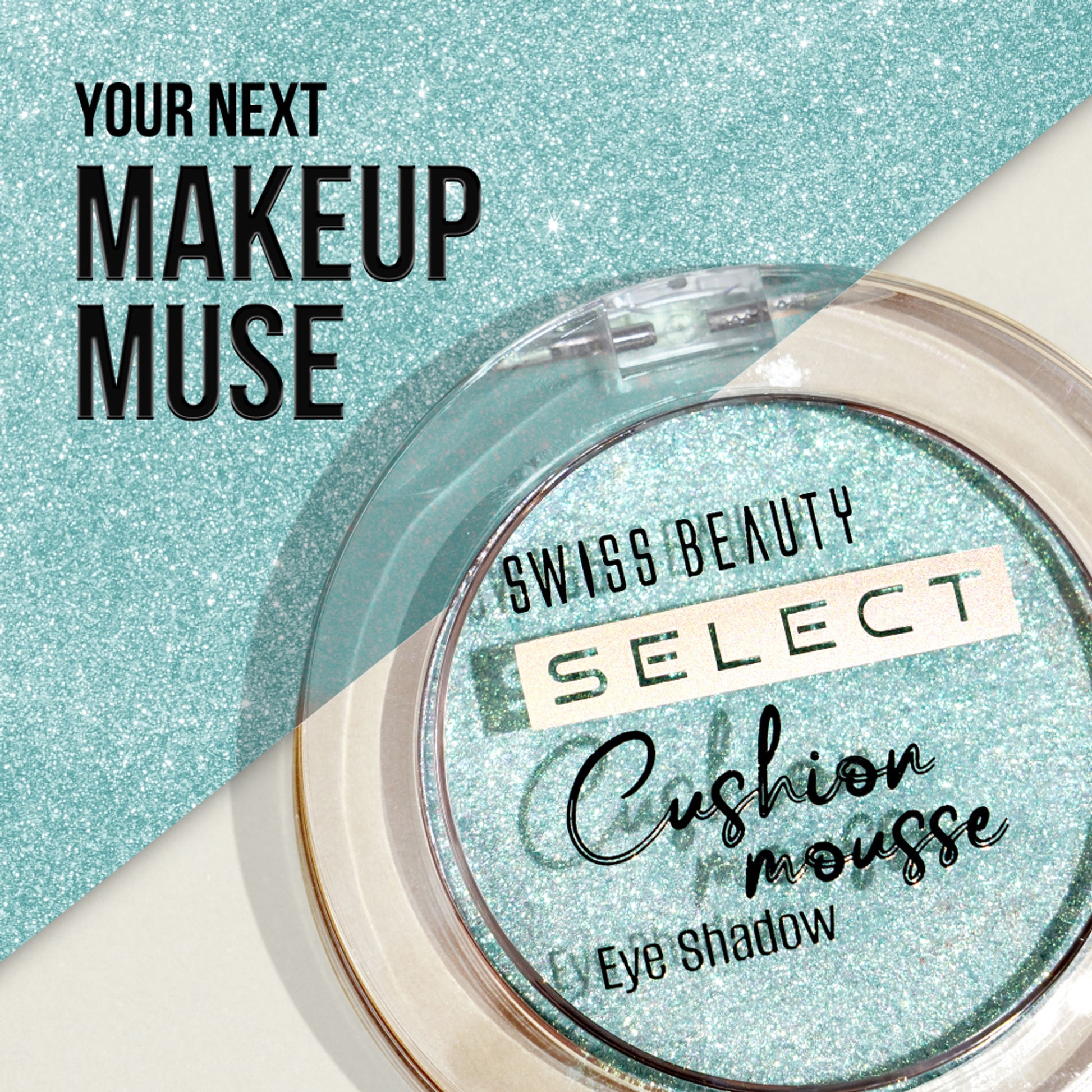 Swiss Beauty Select Cushion Mousse Eyeshadow - 3 Aurora Green