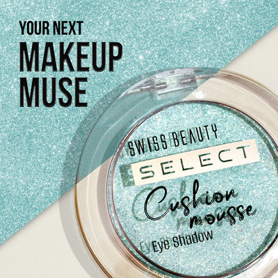 Swiss Beauty Select Cushion Mousse Eyeshadow - 3 Aurora Green