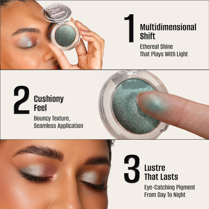 Swiss Beauty Select Cushion Mousse Eyeshadow - 5 Illuminating Gold