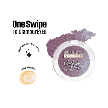 Swiss Beauty Select Cushion Mousse Eyeshadow - 6 Electric Chroma