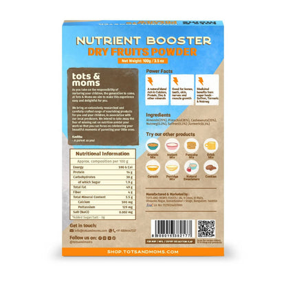 Tots and Moms Dry Fruits Powder - Indyancart
