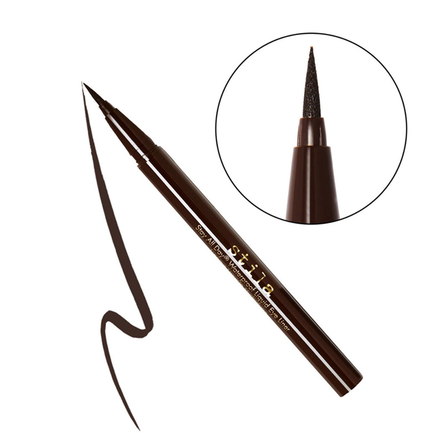 Stila Cosmetics Stay All Day Waterproof Liquid Eye Liner - Dark Brown