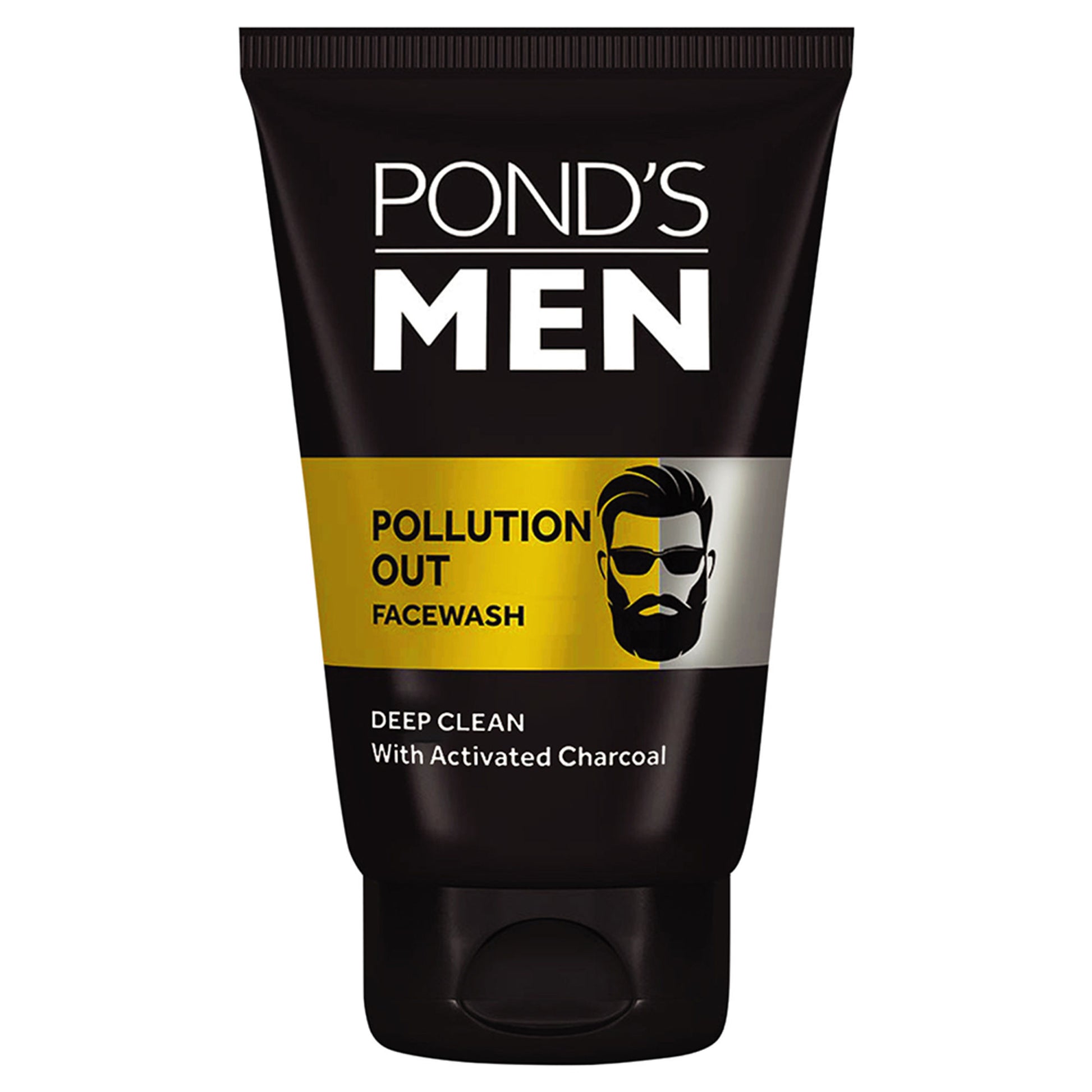 Ponds Men Pollution Out Activated Charcoal Deep Clean Face Wash