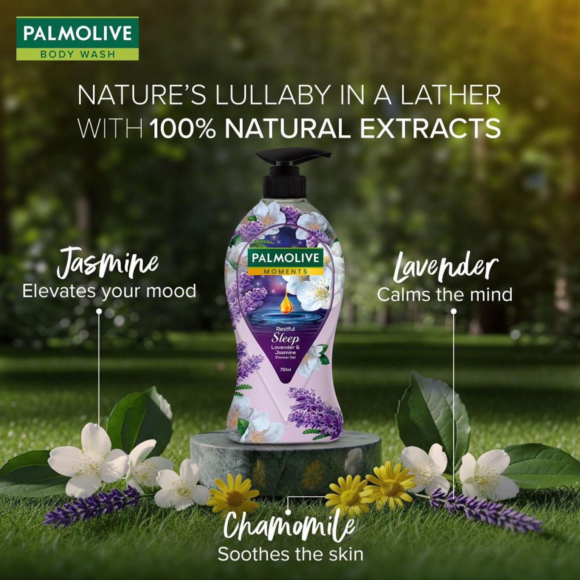 Palmolive Moments Range Restful Sleep Body Wash