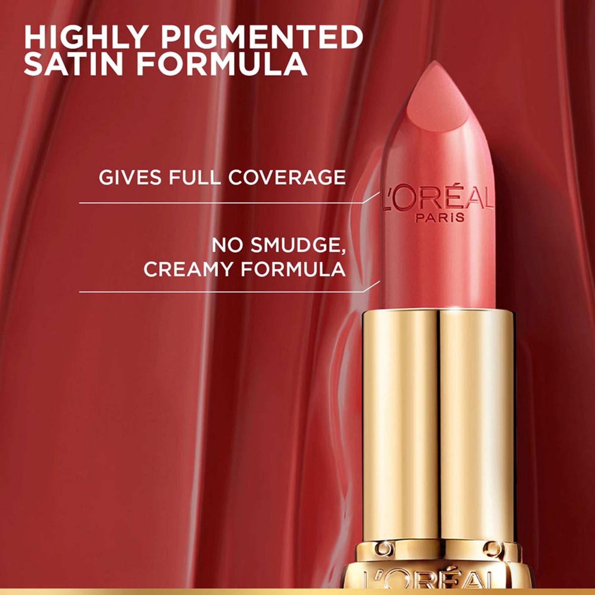 L'Oreal Paris Color Riche Satin Lipstick - 108 Brun Cuivre