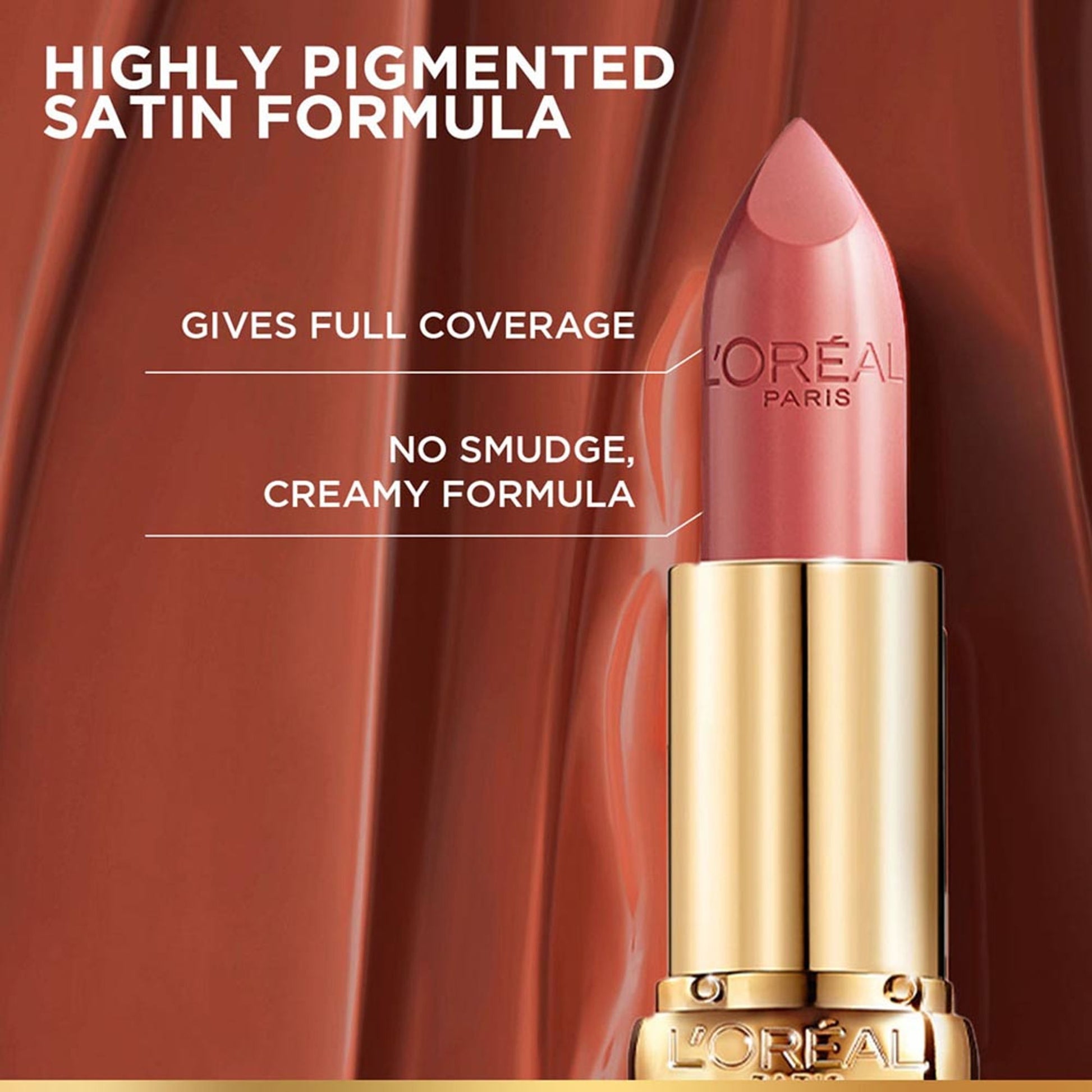 L'Oreal Paris Color Riche Satin Lipstick - 630 Beige A Nu