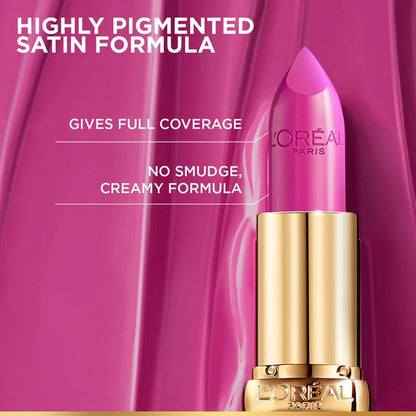 L'Oreal Paris Color Riche Satin Lipstick - 112 Paris Paris