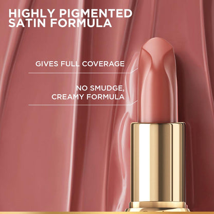 L'Oreal Paris Color Riche Satin Lipstick - 540 Nu Unstoppable
