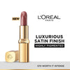 L'Oreal Paris Color Riche Satin Lipstick - 570 Worth It Intense