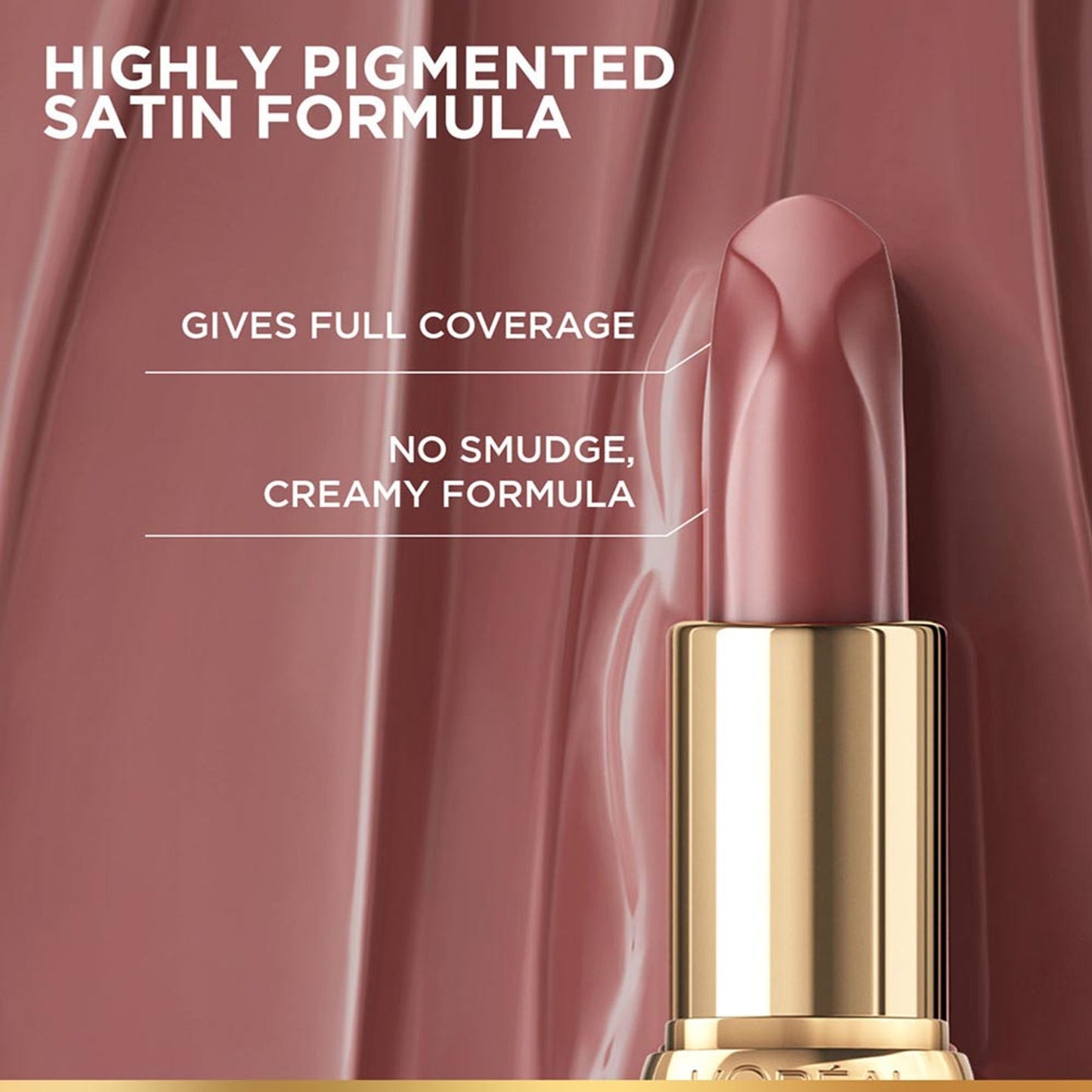 L'Oreal Paris Color Riche Satin Lipstick - 570 Worth It Intense