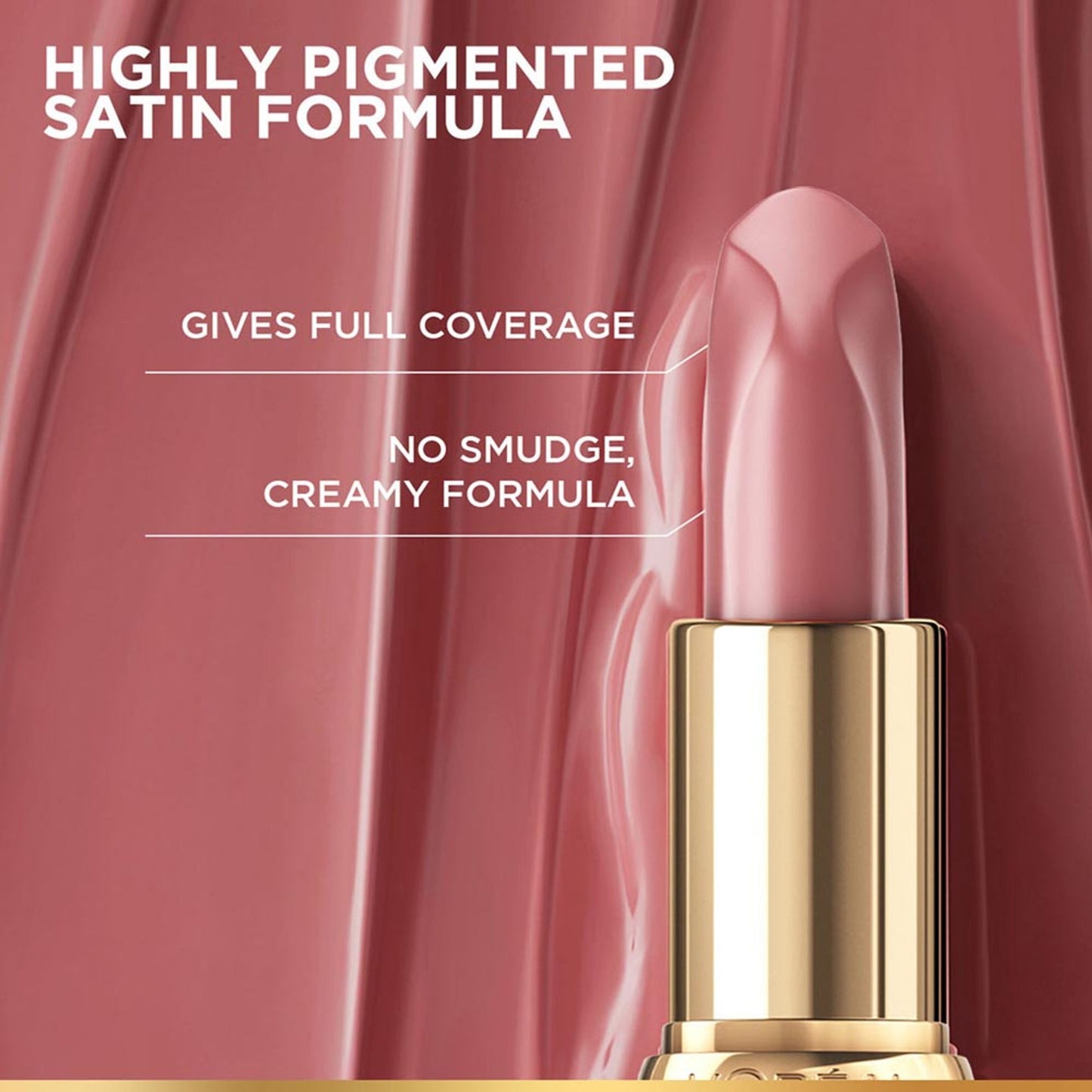 L'Oreal Paris Color Riche Satin Lipstick - 601 Worth It