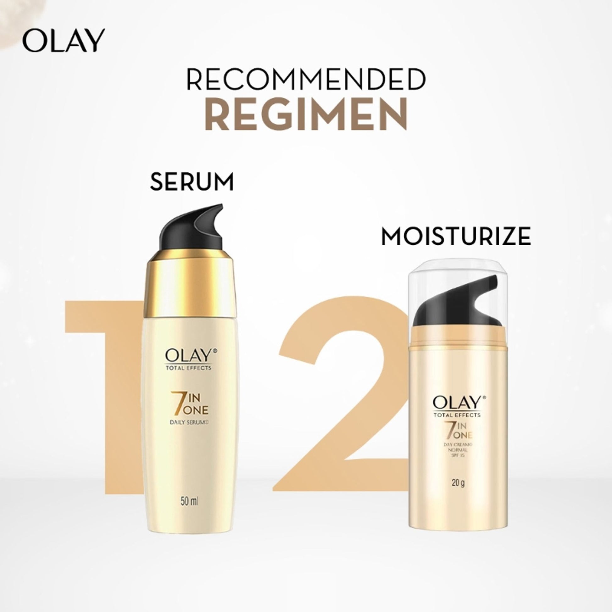 Olay Total Effects Day Cream With SPF 15 Normal, Fights 7 Signs Of Ageing With Niacinamide