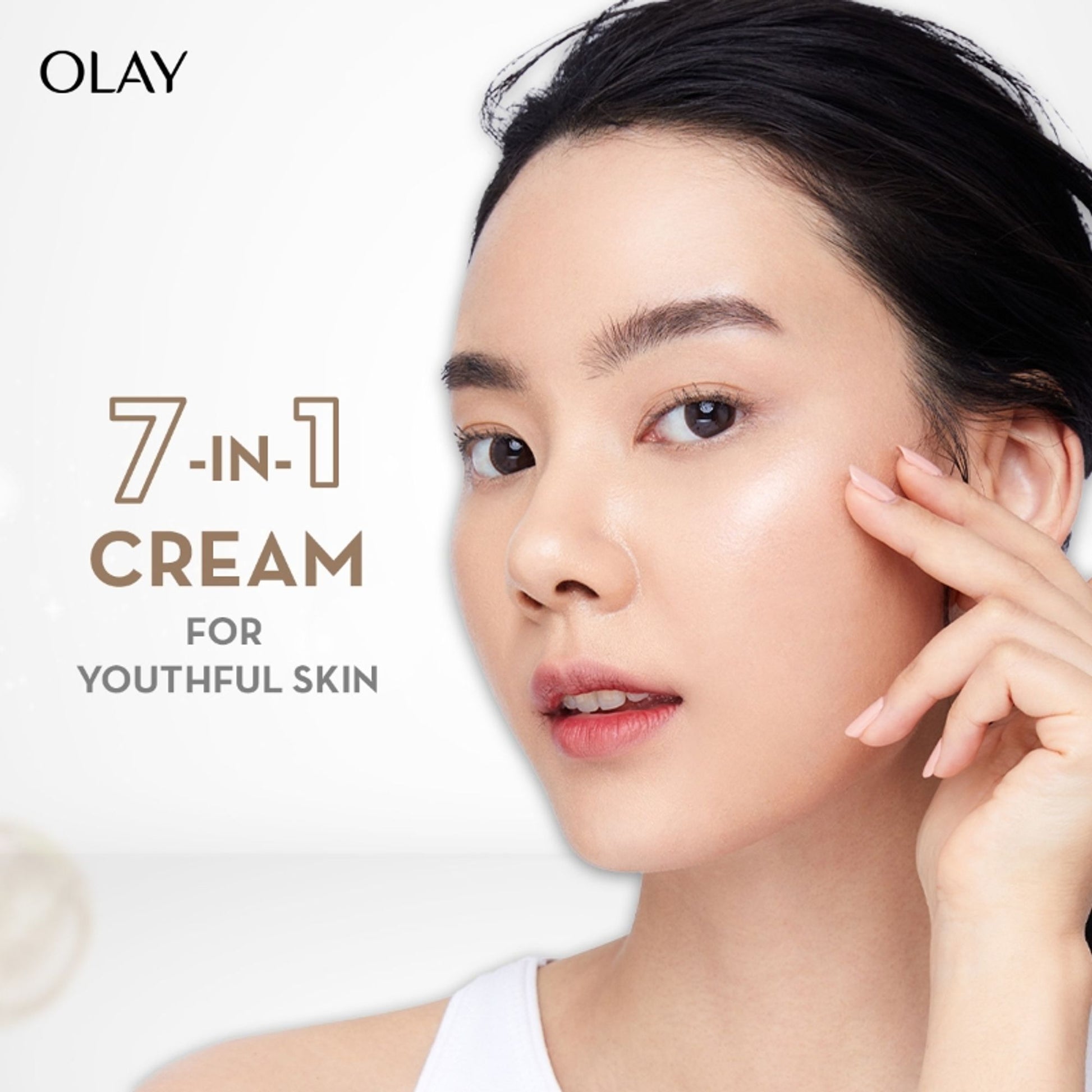 Olay Total Effects Night Cream, Fights 7 Signs Of Ageing With Niacinamide And Green Tea Extracts