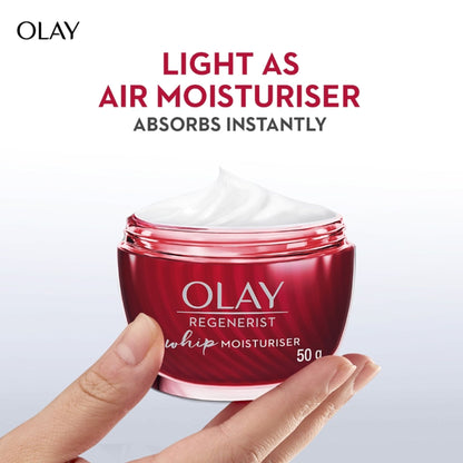 Olay Regenerist Whip Cream With Spf30, Ultra Lightweight For Plump & Bouncy Skin With Niacinamide
