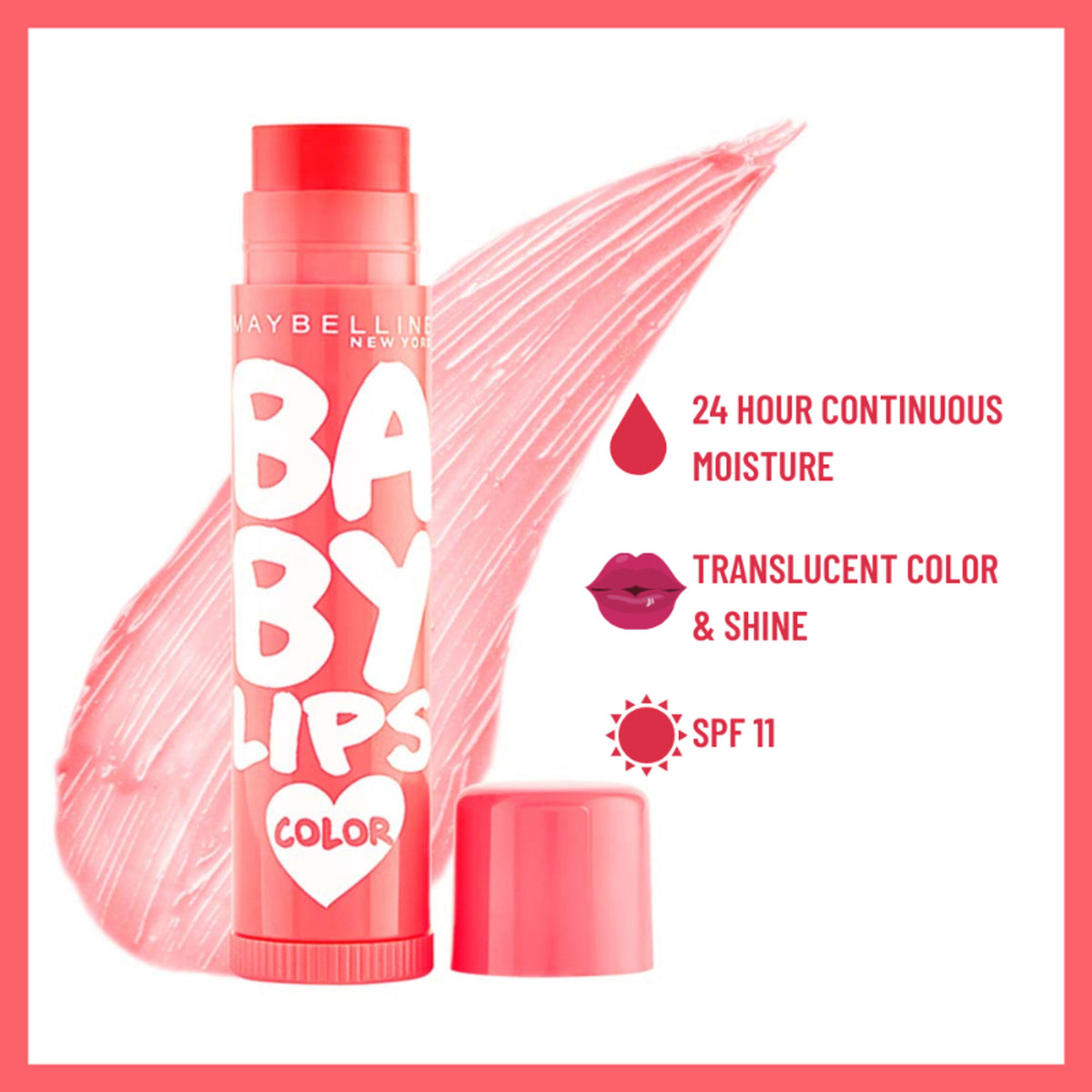 Maybelline New York Baby Lips Color Balm - Cherry Kiss