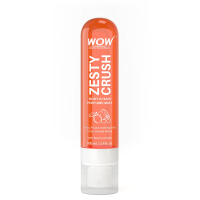WOW Skin Science Zesty Crush Body & Hair Perfume Mist