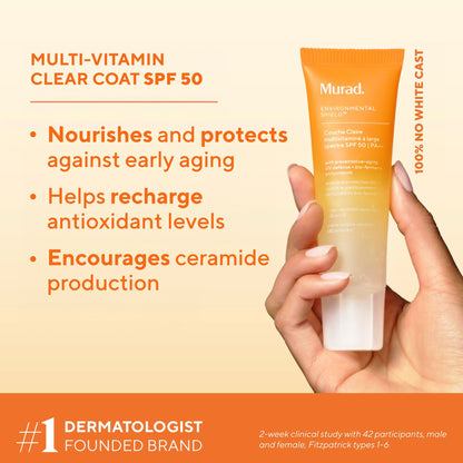 Murad Multi-Vitamin Clear Coat Broad Spectrum SPF 50