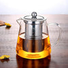 Jinelza Glass Round Kettle Teapot 750ML